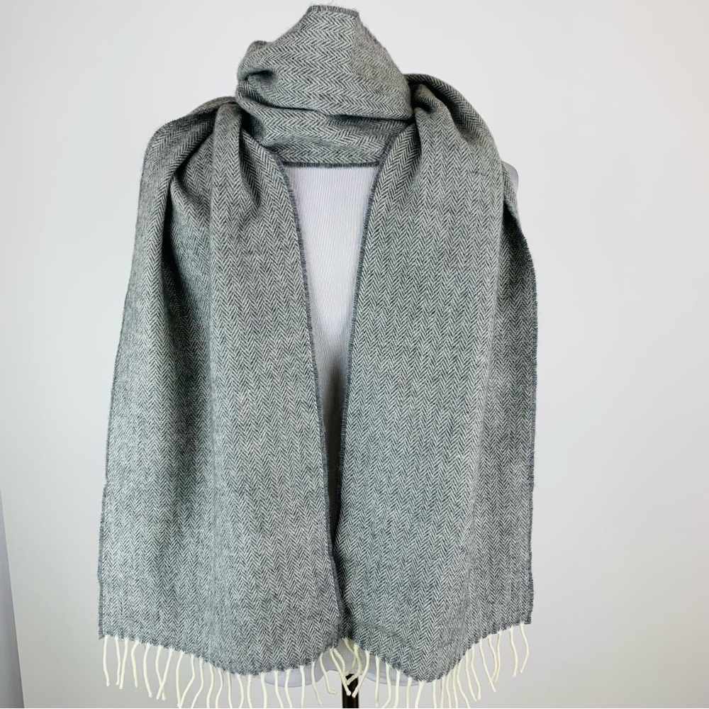 McNutt Herringbone Lambswool Scarf
